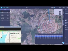 Fronteira de Detecção de 10km Anti Drone Dados em Tempo Real Anti-Jamming Polarização Linear