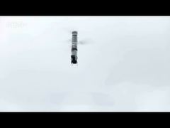 Assista: Raio de voo de 15 km  Carga de 6 KG  Drone de IA lançador Dobrável Leve Apresentação