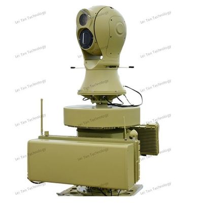 Proteção multi-sensor em todas as direcções sistemas de radar UAV proteção zonas críticas