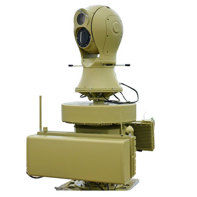 Radar de detecção de drones passivo e ativo para todos os climas, sistema de radar de defesa combinado