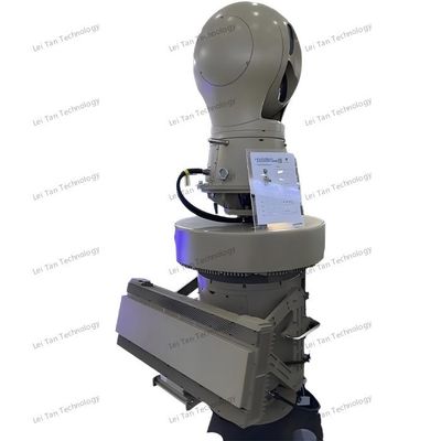 Radar de detecção de drones passivo e ativo para todos os climas, sistema de radar de defesa combinado