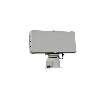 Radar de segurança de fronteira de alta precisão 360 graus de cobertura completa para ameaças de drones