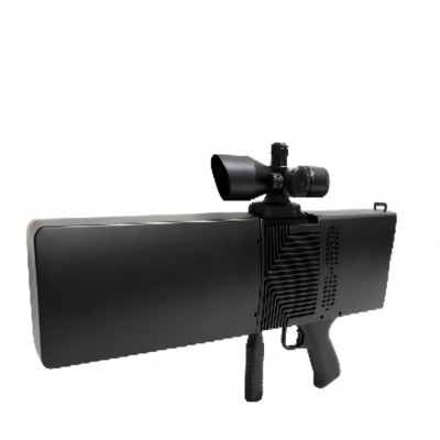 Detecção instantânea 2 km Feixe de precisão Anti-drone Sistema 3s Derrubado